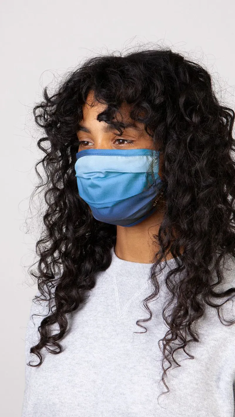 2021 Barts Protection Mask 2 Pack Face Mask Navy-1