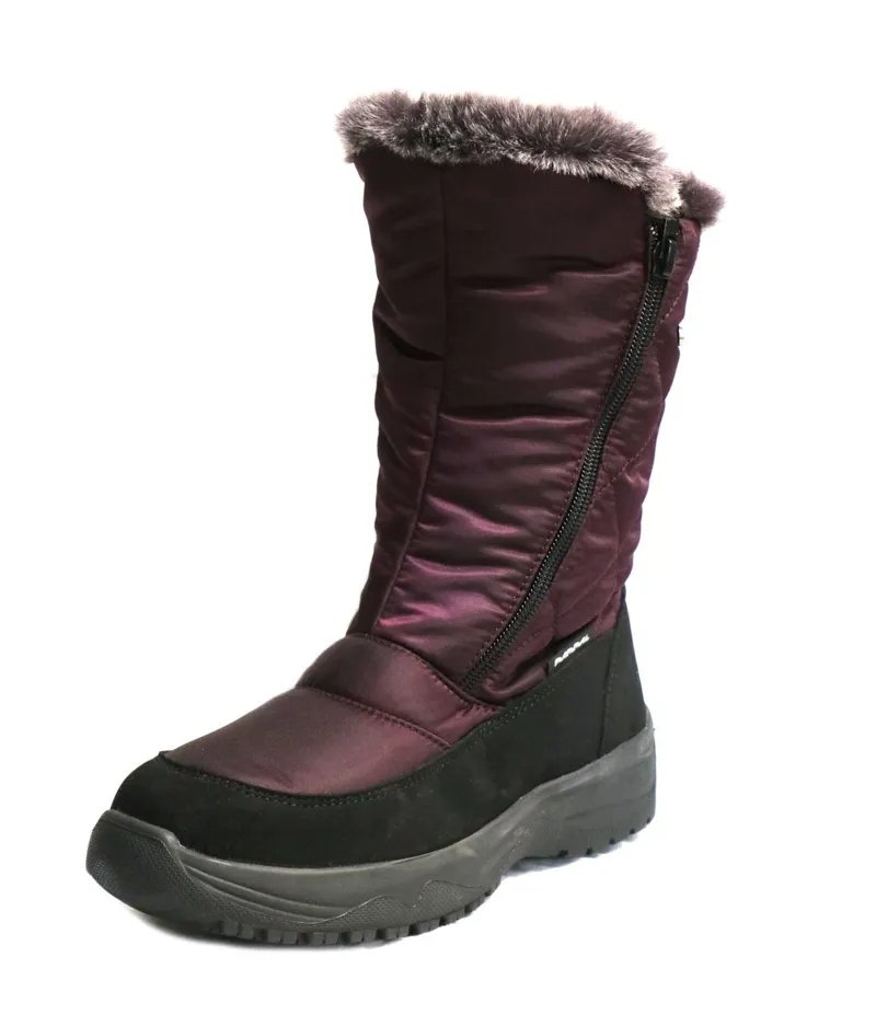 Womens purple snow boots hotsell