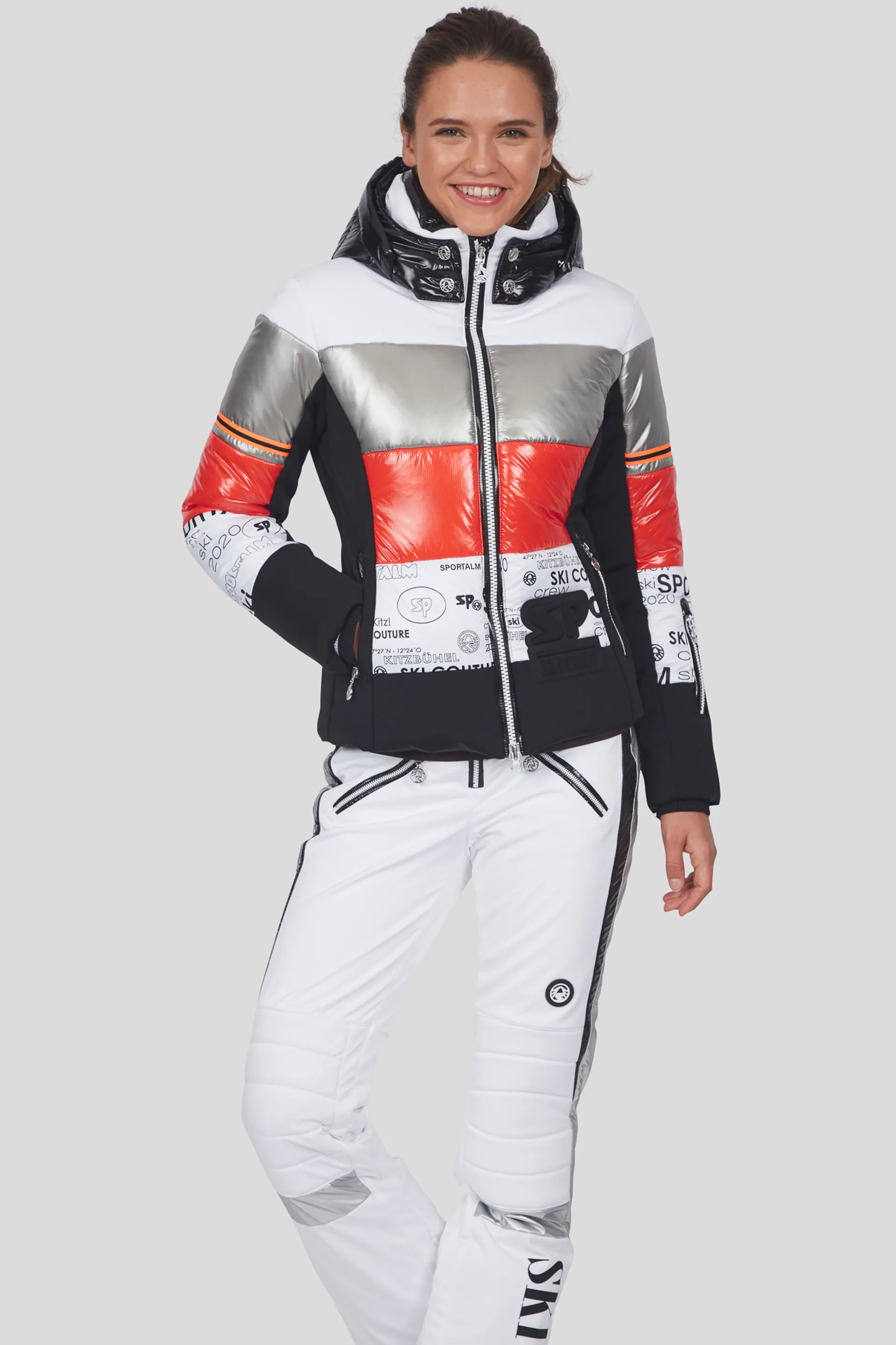 sportalm womens ski jackets with fur