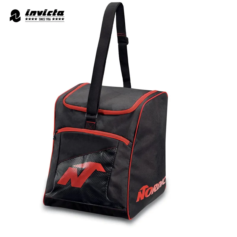 2021 Nordica Ski Boot Bag Black/Red-3