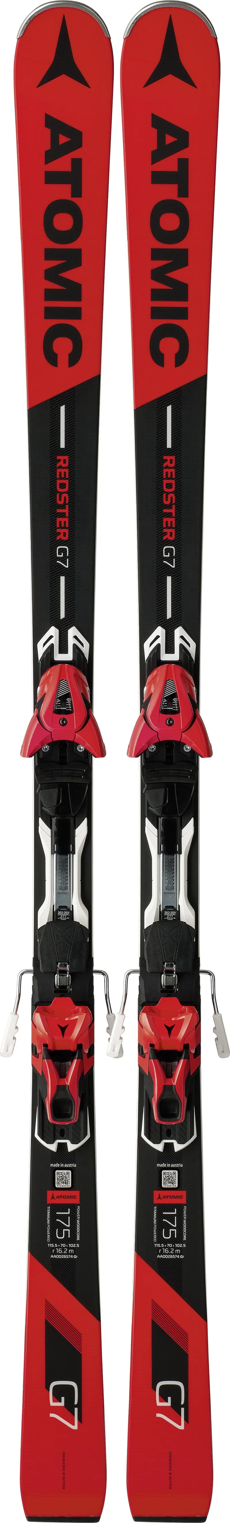 Atomic Redster G7 Mens Piste Skis with XT12 Bindings
