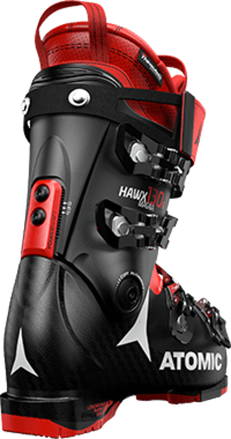 Atomic Hawx Magna 130 S Wide Fit Mens Ski Boots 2020 Black/Red-3