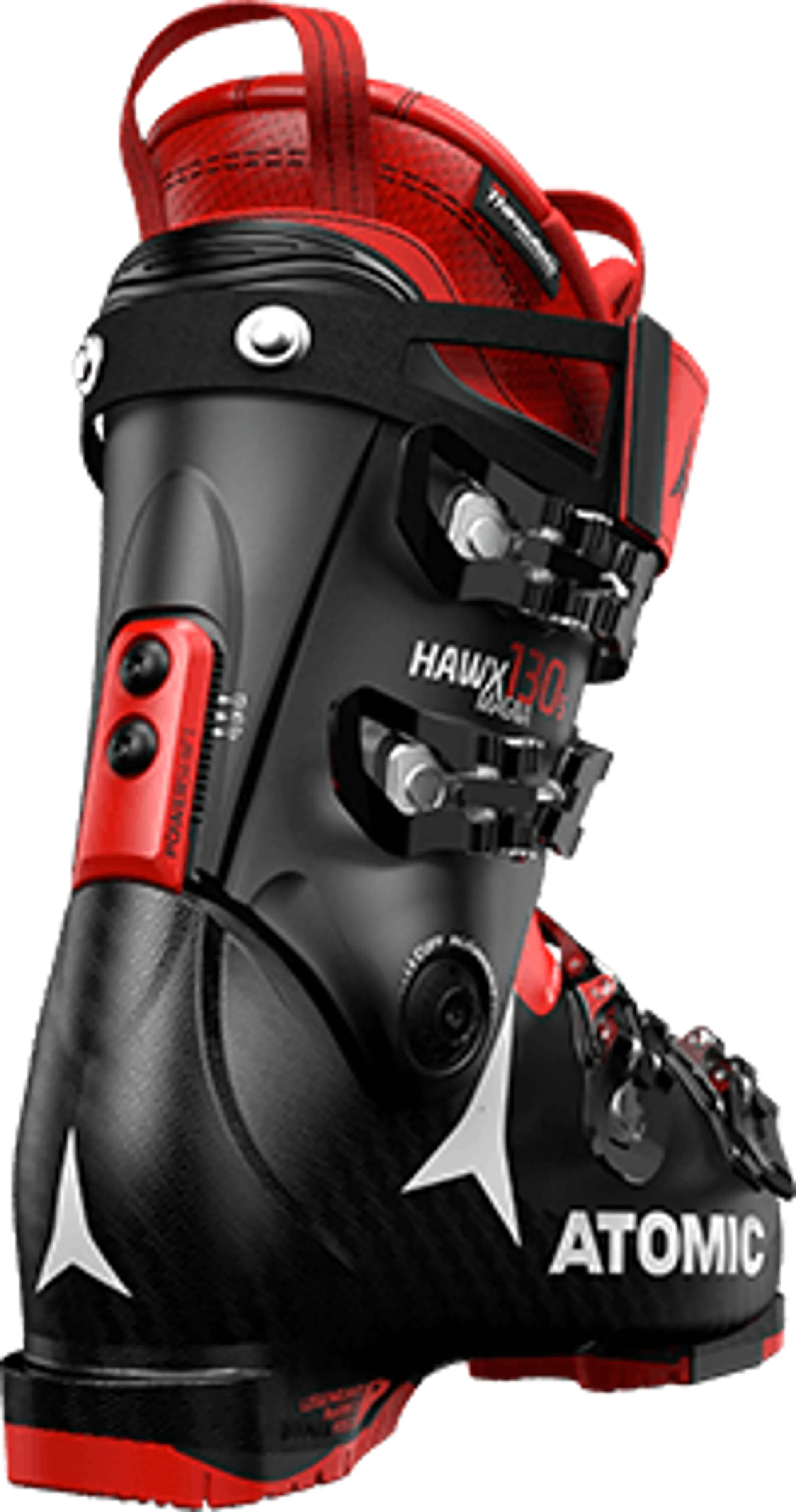 Atomic Hawx Magna 130 S Wide Fit Mens Ski Boots 2020 Black Red