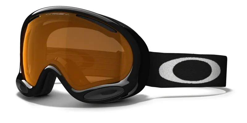 Oakley A Frame 2.0 Ski Goggles Black / Persimmon