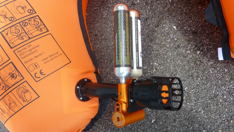 Scott AirFree AP 22 Avalanche Airbag System Tangerine Orange/Grey-3