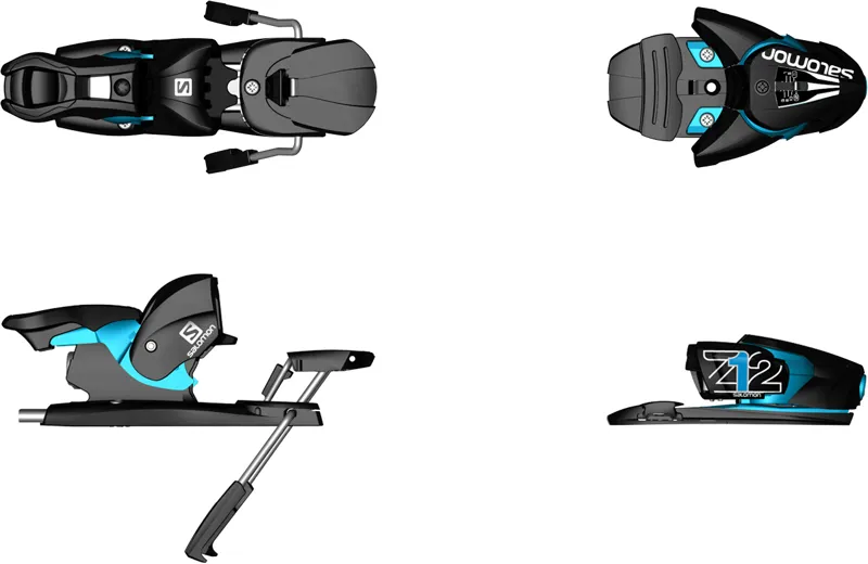 Salomon Z12 Ski Bindings Black/Blue