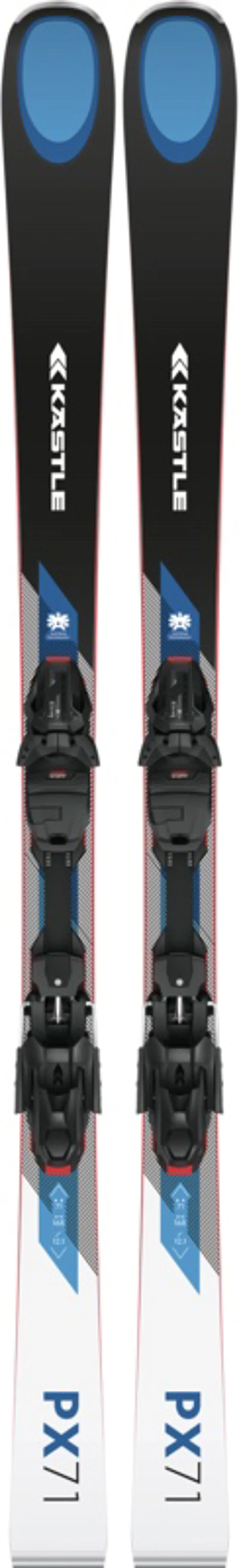 2021 Kastle PX71 Mens Piste Skis with K12 TrI GW Bindings