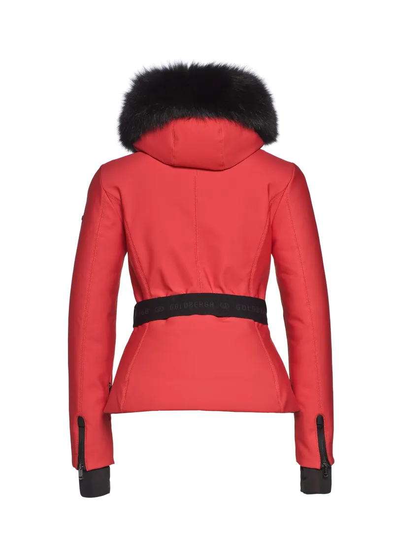 Goldbergh Hida Ladies Ski Jacket Red-1