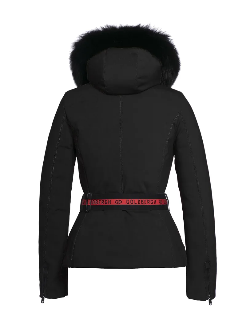Goldbergh Hida Ladies Down Ski Jacket 2019 Black-1