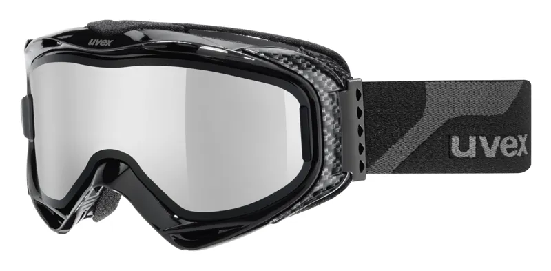 Uvex G.GL 300 Take Off Pola Goggles Black/Litemirror Silver Lens
