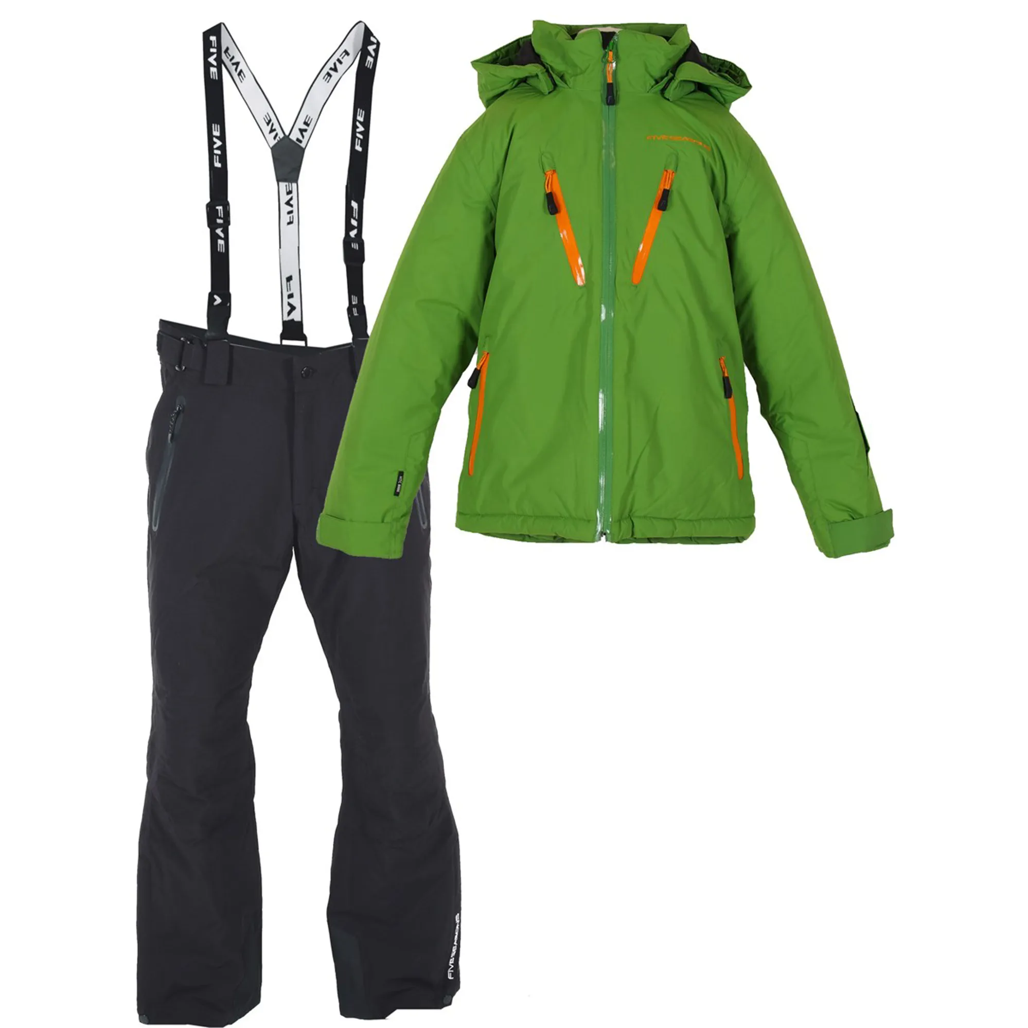 Five Seasons Harry Ski Jacket and Pant Set Kiwi