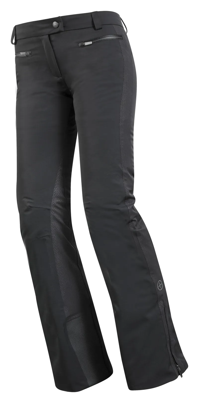 Lacroix Inspire Womens Designer Luxury Ski Pants Black