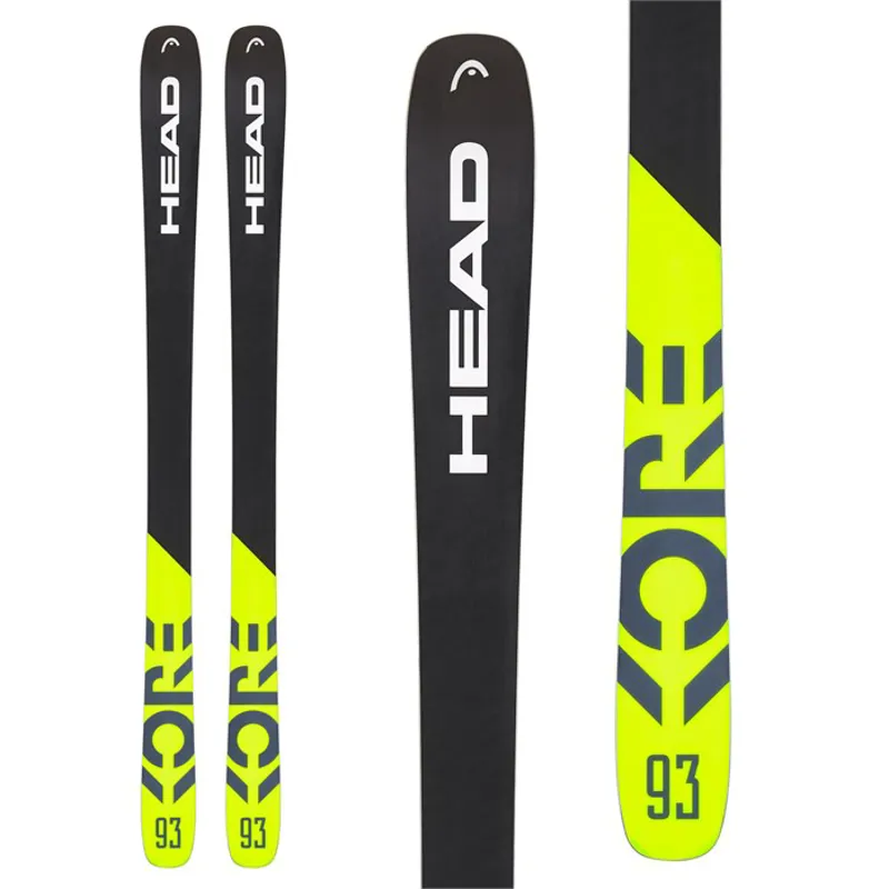 Head Kore 93 Mens AllMountain Skis 2019 with AAATTACK 13 GW Bindings