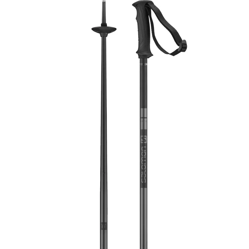 2021 Salomon Arctic Ski Poles Black