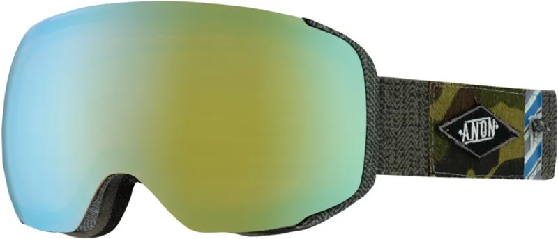 Anon M2 Goggles Camo Inc/Gold Chrome Lens-2