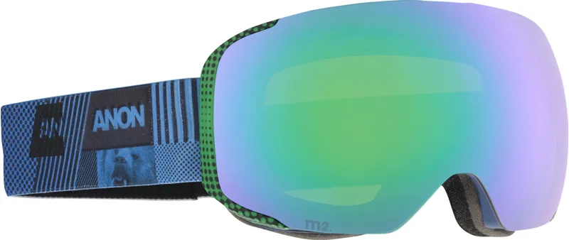 Anon M2 Goggles Imbearassed/Green Solex Lens