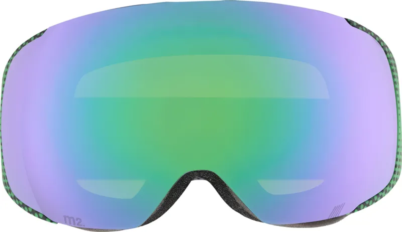 Anon M2 Goggles Imbearassed/Green Solex Lens-1