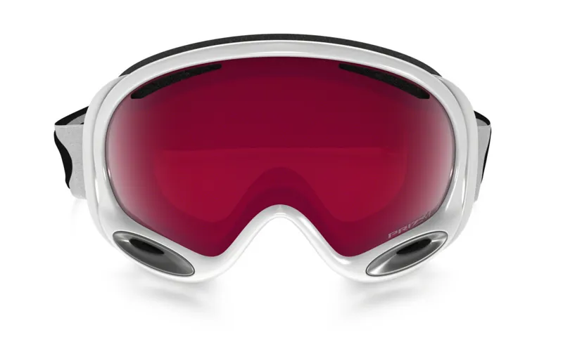 Oakley A Frame 2.0 Ski Goggles White/Prizm Rose-1