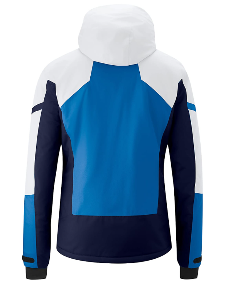 2021 Maier Sports Manikhino Jacket White/Blue-1