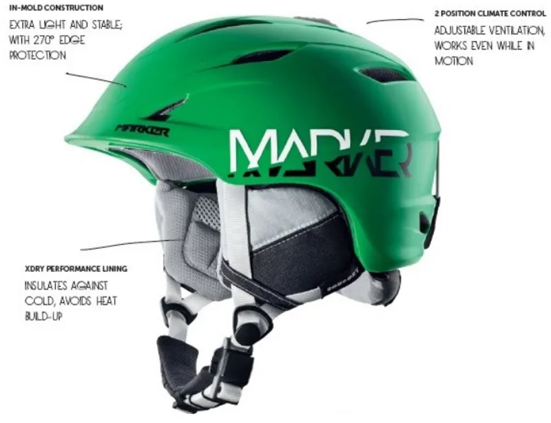 Marker Consort Helmet Green-1