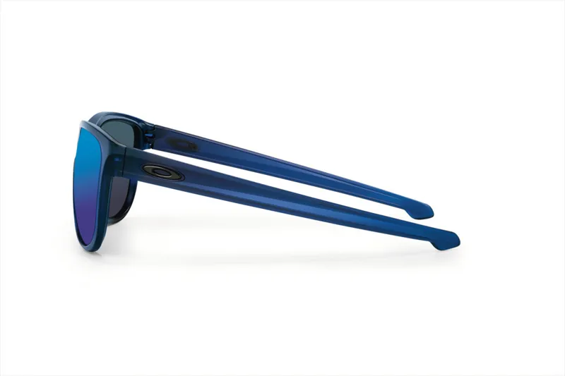 Oakley Sliver Round Sunglasses Matte Crystal Blue/ Sapphire Iridium-2