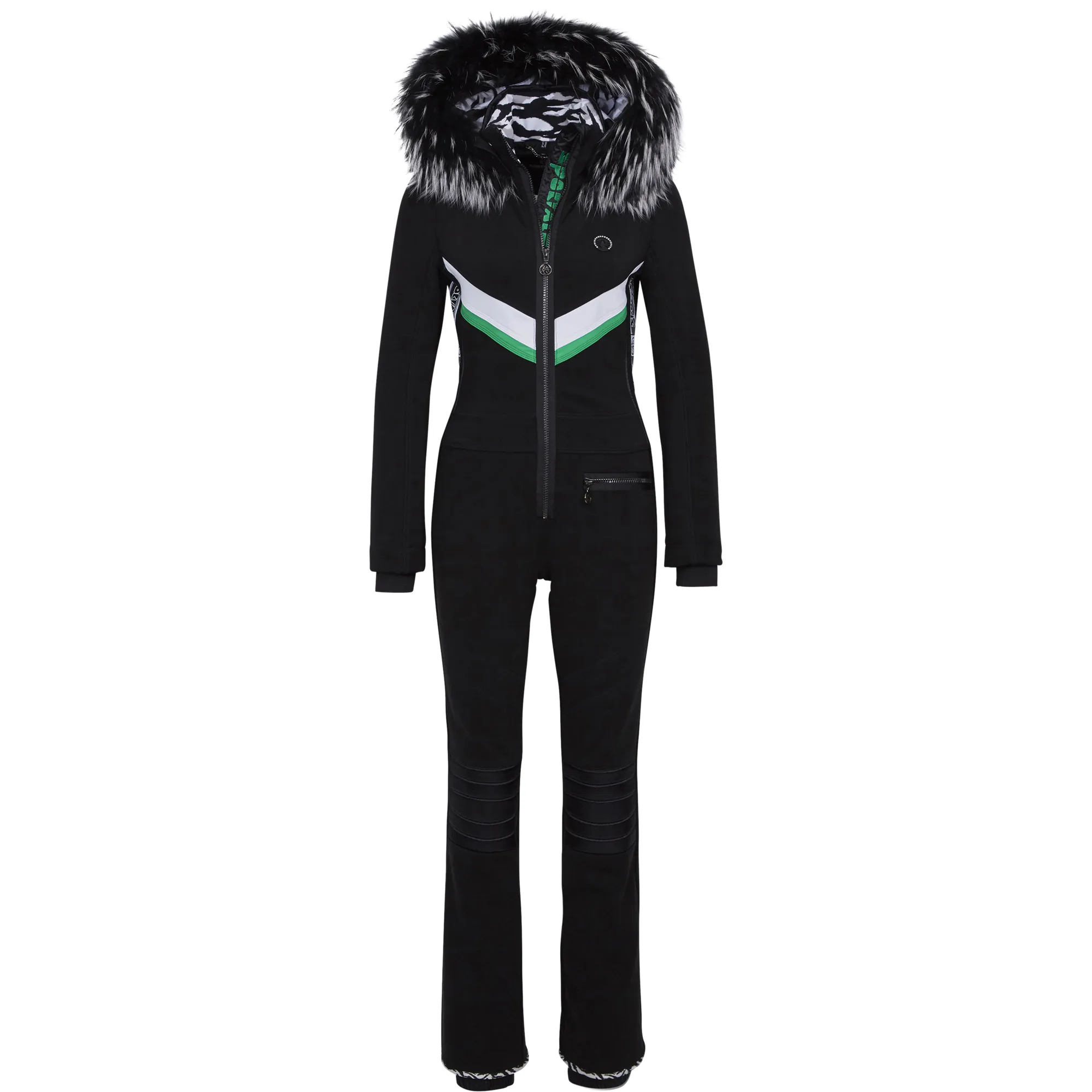 Sportalm Astonish Ladies Stretch One Piece Ski Suit 2020 Black
