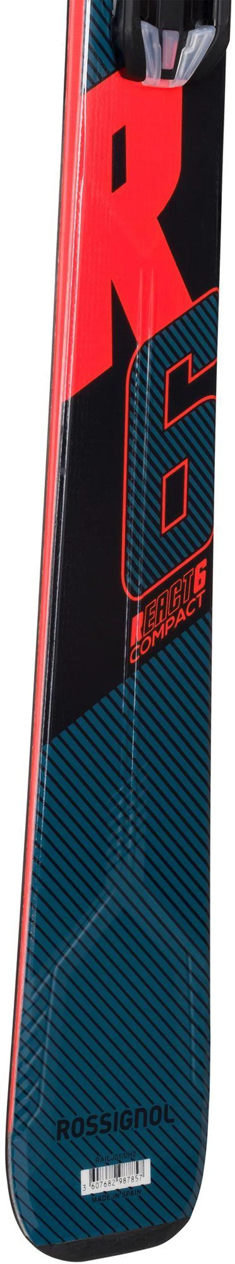 Rossignol React 6 Mens Piste Skis 2020 with Xpress Bindings-3