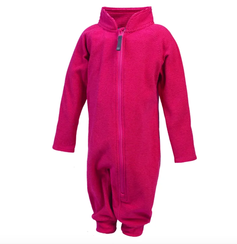 Color Kids Tudi One piece Pile Fleece Suit Rose