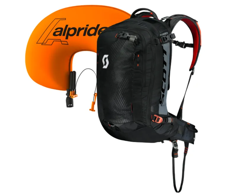 Scott Backcountry Guide AP Avalanche Airbag 30 Backpack 2019 Black