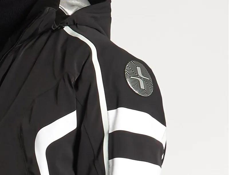 Lacroix Speed Stretch Mens Ski Jacket Black / White-3