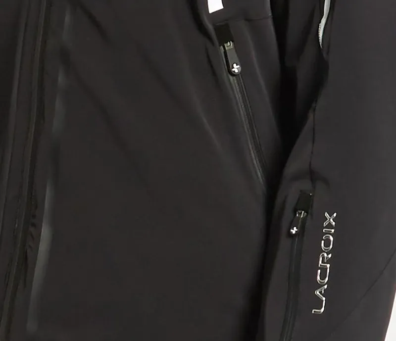 Lacroix Speed Stretch Mens Ski Jacket Black / White-4