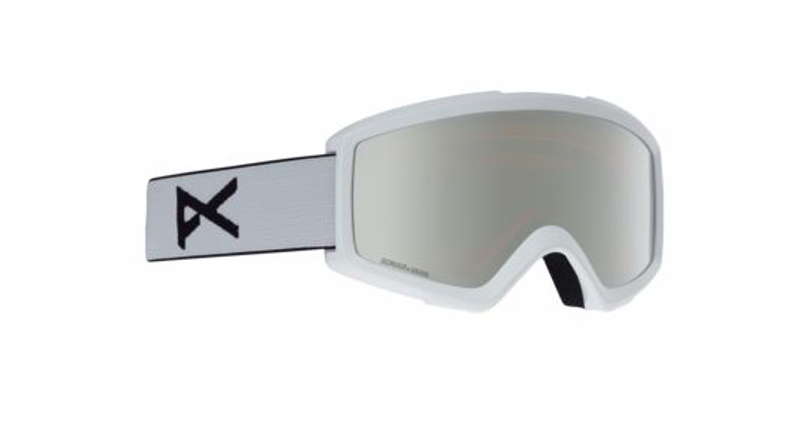 Anon Helix 2.0 Ski Goggles 2020 White / Sonar Silver / Amber Lenses-2