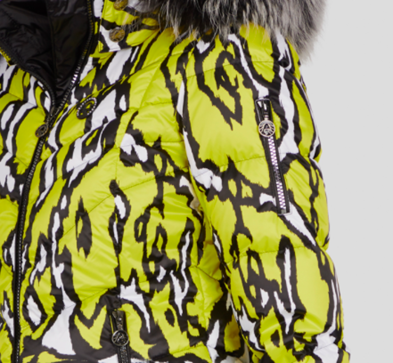 Sportalm Top Druck Ladies Ski Jacket 2020 Yellow-2