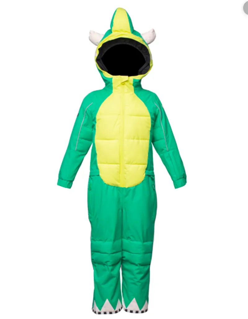 Weedo Junior Kids Monster Snow Suit 2020 Green