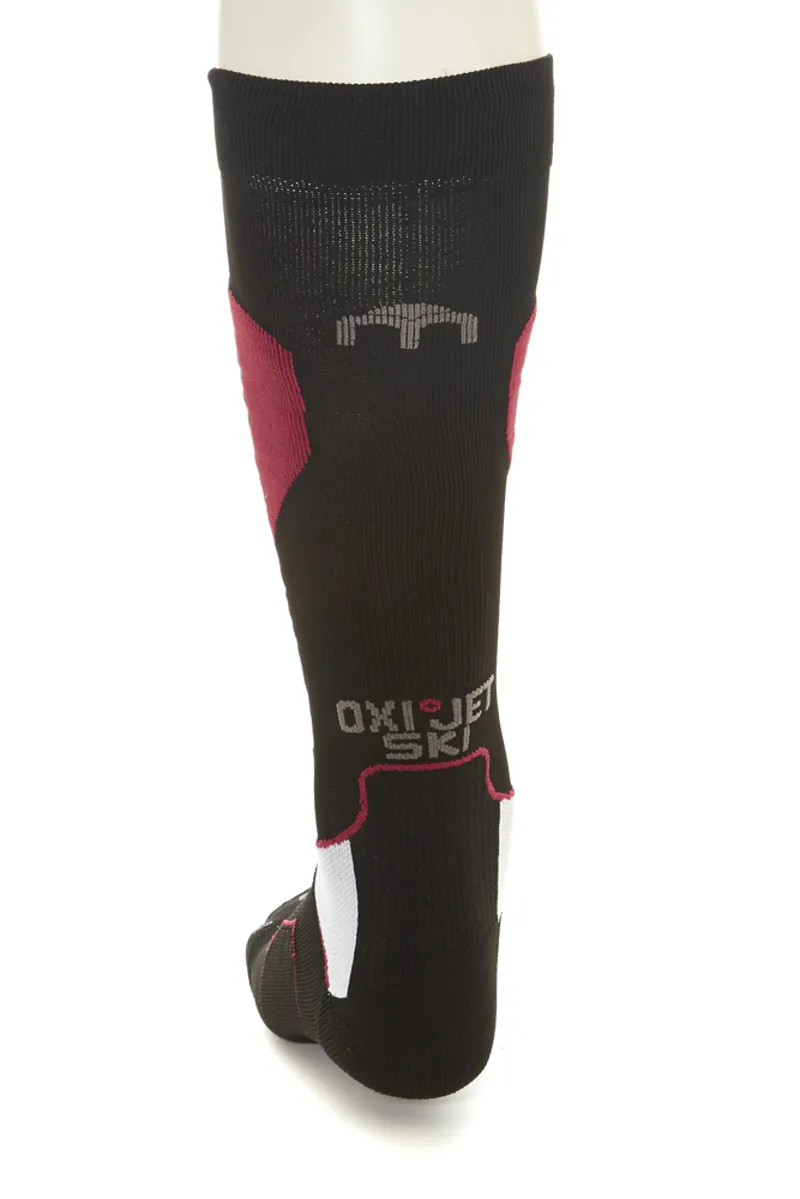 Mico 160 Oxi-Jet Compression Ski Socks Black-1