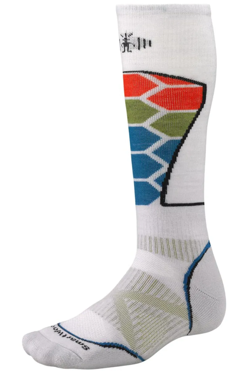 Smartwool PHD Medium Weight Merino Wool Mens Ski Socks Silver