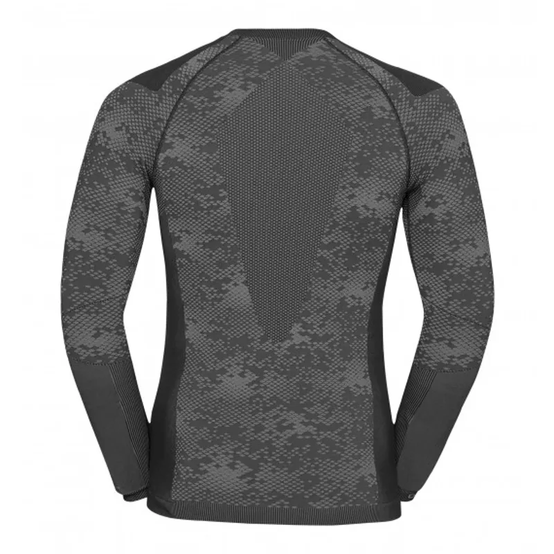 Odlo Blackcomb Evolution Warm Thermal Base Top Black Concret