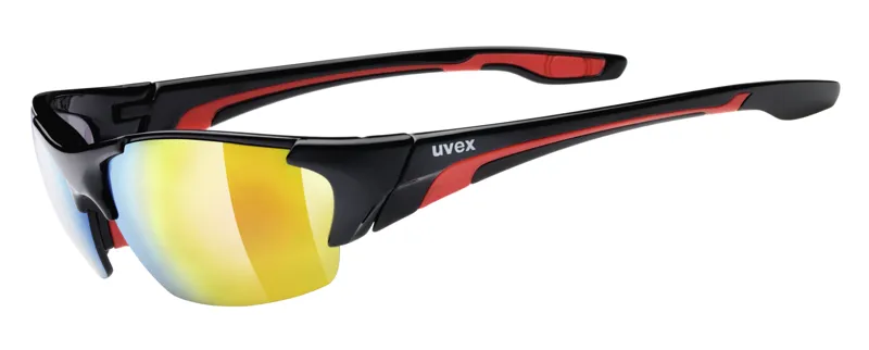 Uvex Blaze III Changeable Lens Mens Sunglasses 2020 Black/Red