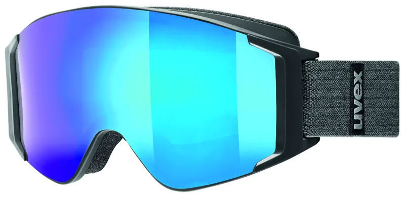 Uvex G.GL 3000 Take Off Ski Goggles 2020 OTG Black/Mirror Blue Lens