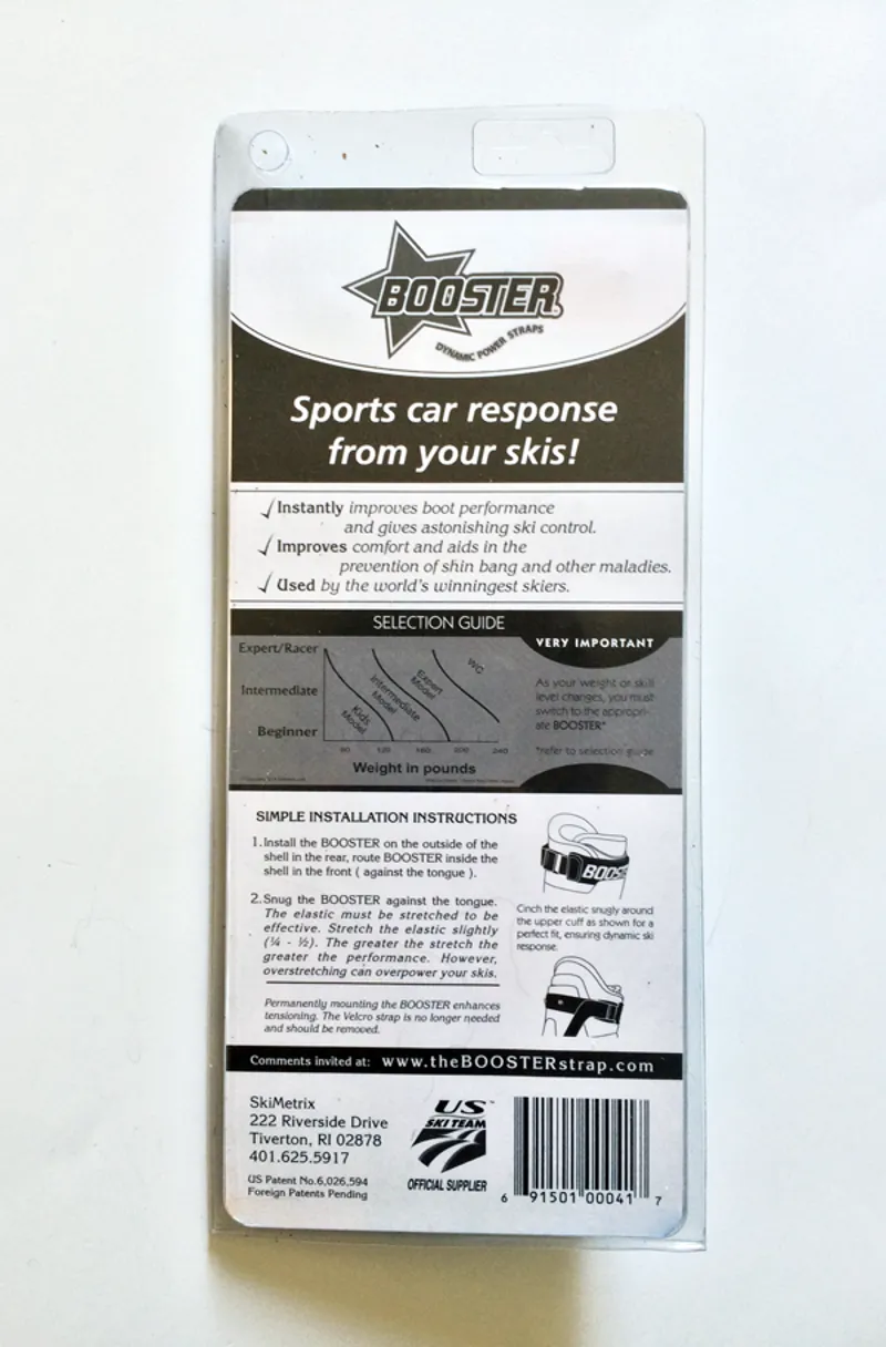 2026 Booster Ski Boot Powerstrap intermediate /advanced-2