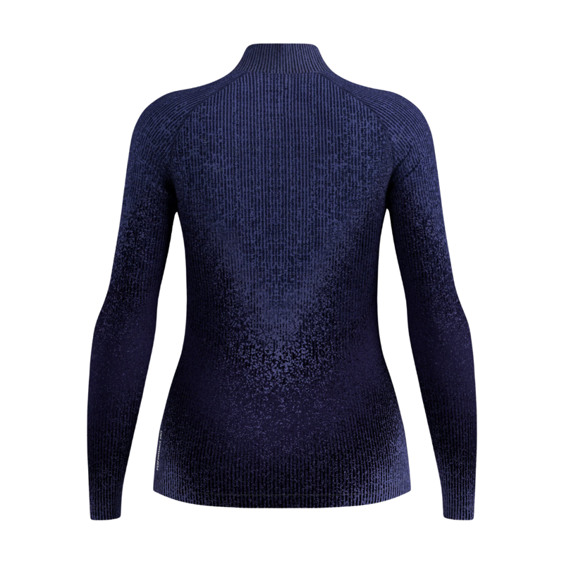 2026 Odlo Blackcomb women's half zip base layer top skipper blue-1