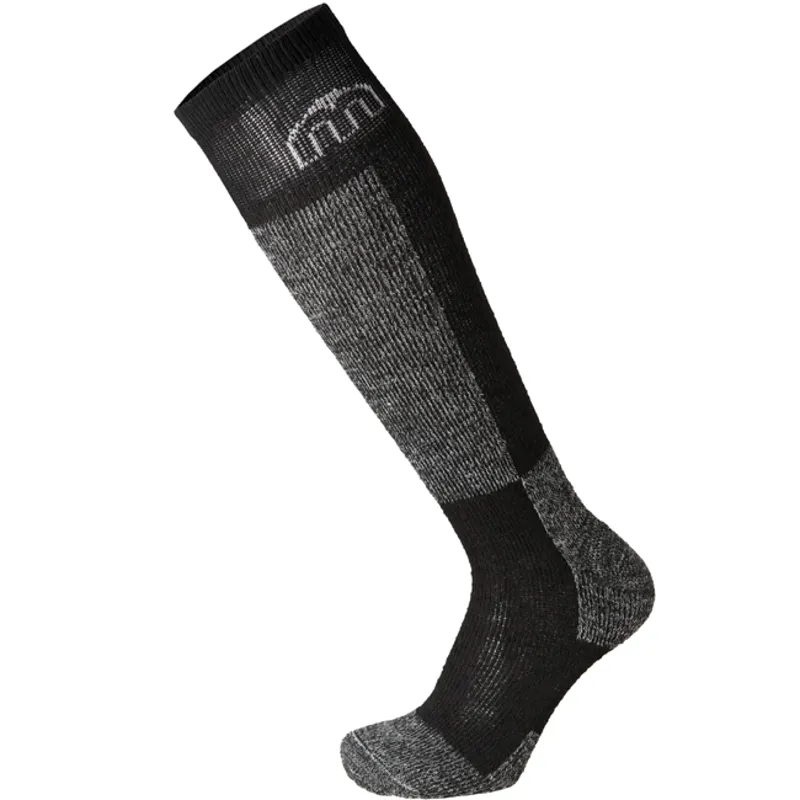 Mico 2605 Junior Kids Ski Socks Black