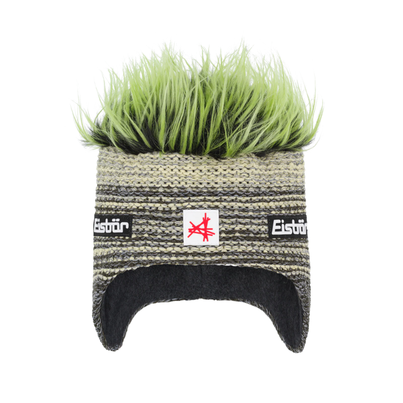 2026 Eisbar Campo Cocker SA Beanie hat Green/Grey