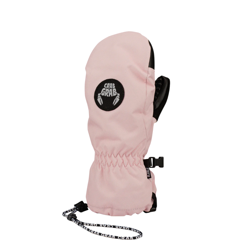 2026 Crab Grab Cinch Jr Mitts Soft Pink