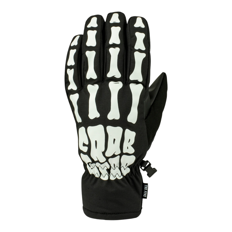 2026 Crab Grab Five Gloves Bones