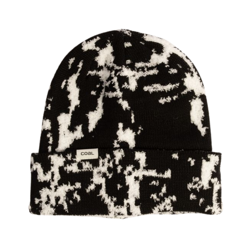2027 Coal Artefact Beanie Hat Black/White