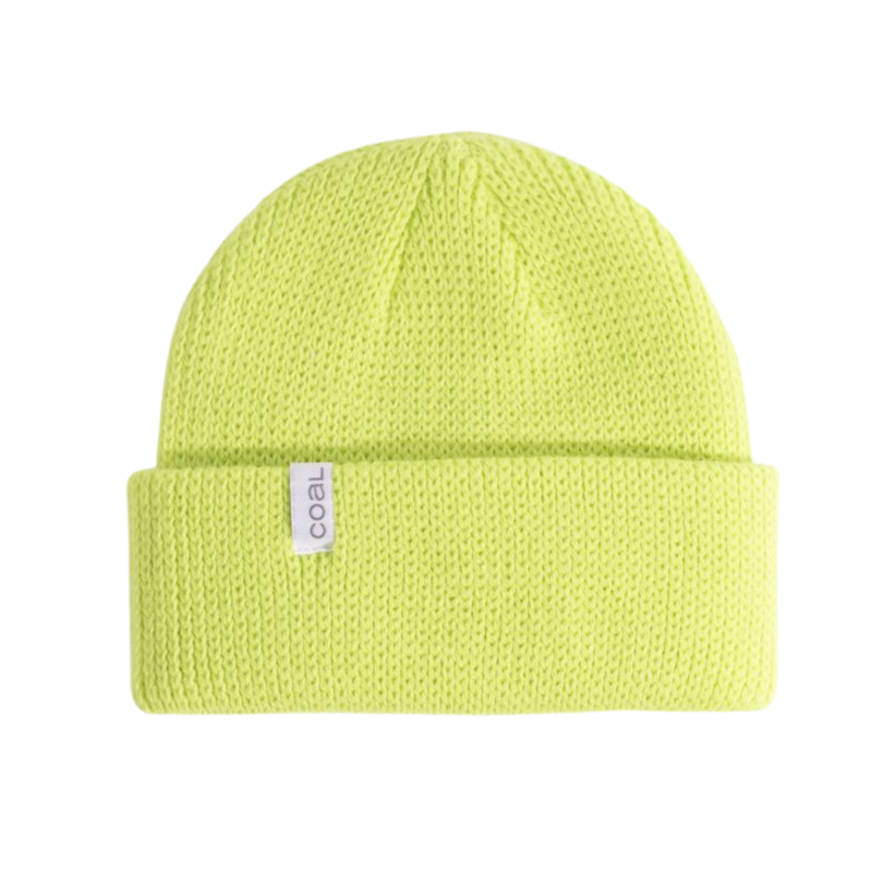 2027 Coal Frena Rib Beanie Hat Fluoro