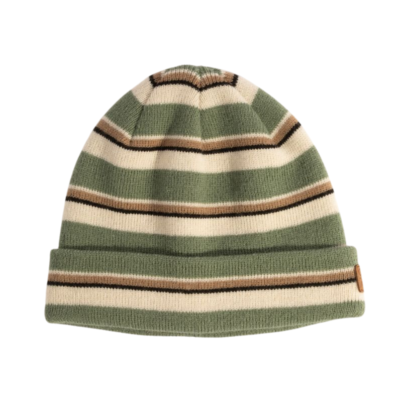 2027 Coal Harbor Beanie Sage Stripe