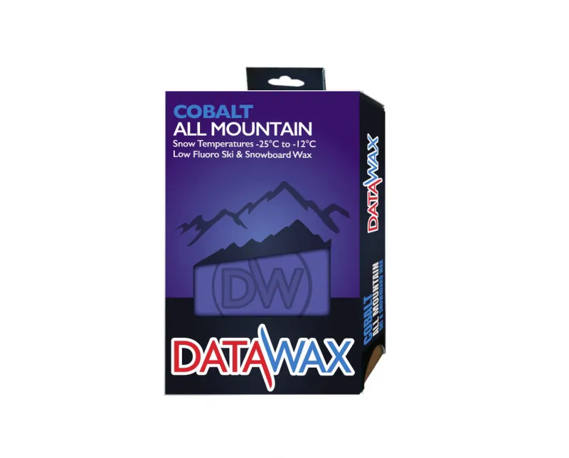 Datawax Cobalt All-Mountain Ski and Snowboard Iron-on Wax