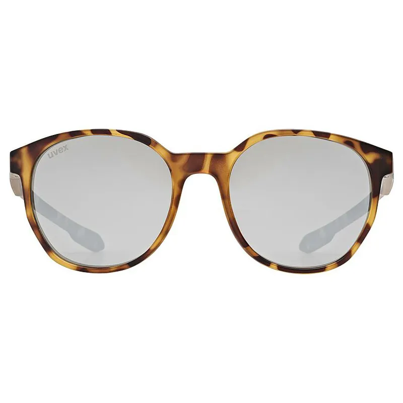 2026 Uvex LGL 54 sunglasses havanna/silver lens-3